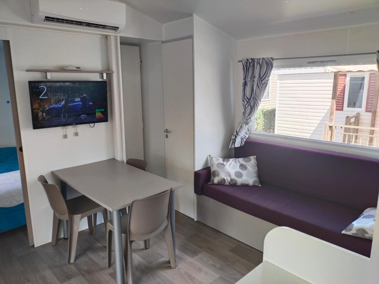 Mobil Home Le Cocooning วัลราส์-ปลาจ ภายนอก รูปภาพ